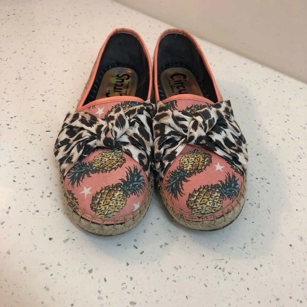 Circus by Sam Edelman pineapple espadrilles size 7.5 - Picture 3 of 7